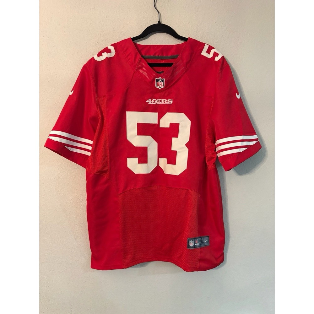 Nike On Field NaVorro Bowman San Francisco 49ers Jersey Stitched Red Size 48
